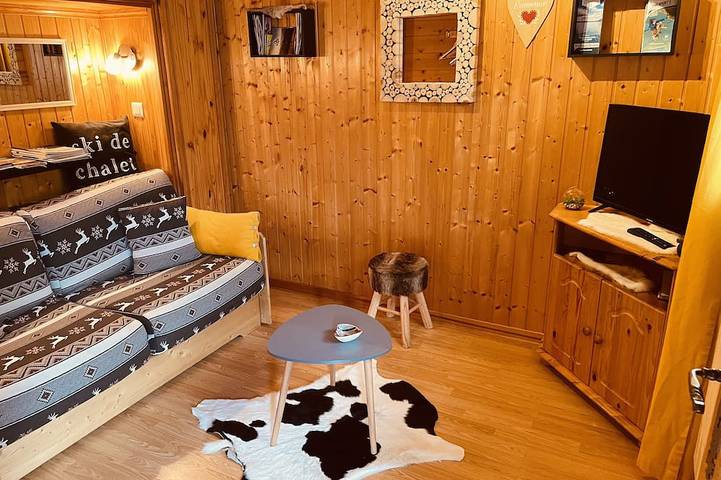 Chalet pour 4 personnes, avec jacuzzi et jardin, animaux acceptés en Haute-Savoie - 3