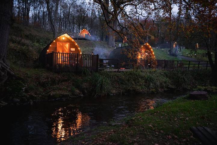 Kabine-Ensuite mit Dusche in Brampton (Cumbria), Cumbria