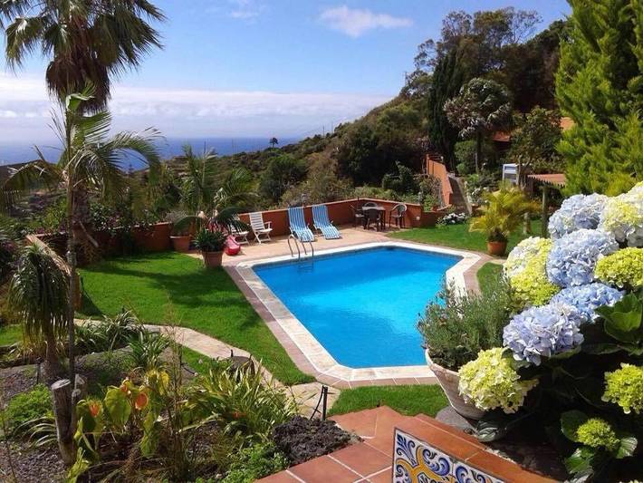 Ferienhaus für 4 Personen, mit Terrasse und Garten sowie Pool und Ausblick in Villa de Mazo - 4