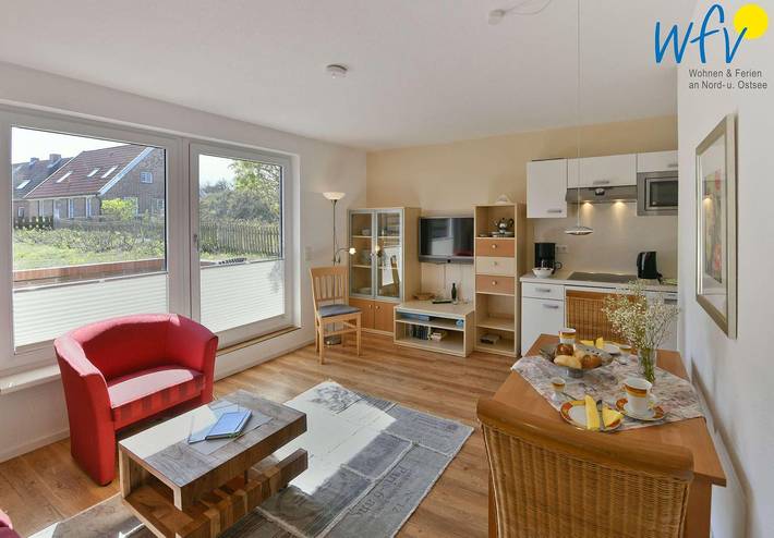 Ferienwohnung für 3 Personen, mit Terrasse und Garten, mit Haustier auf Juist - 2