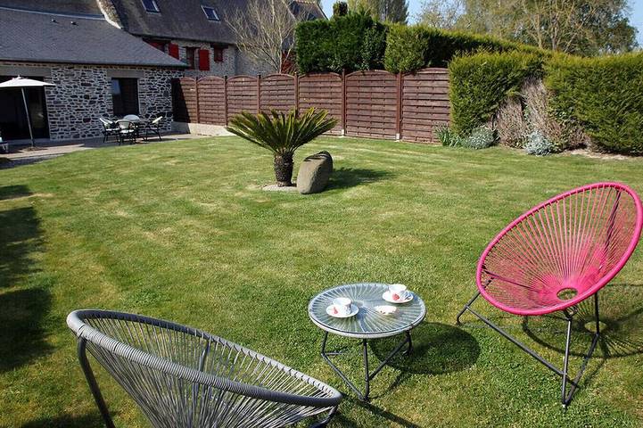 Appartement de vacances pour 3 personnes, avec terrasse et jardin