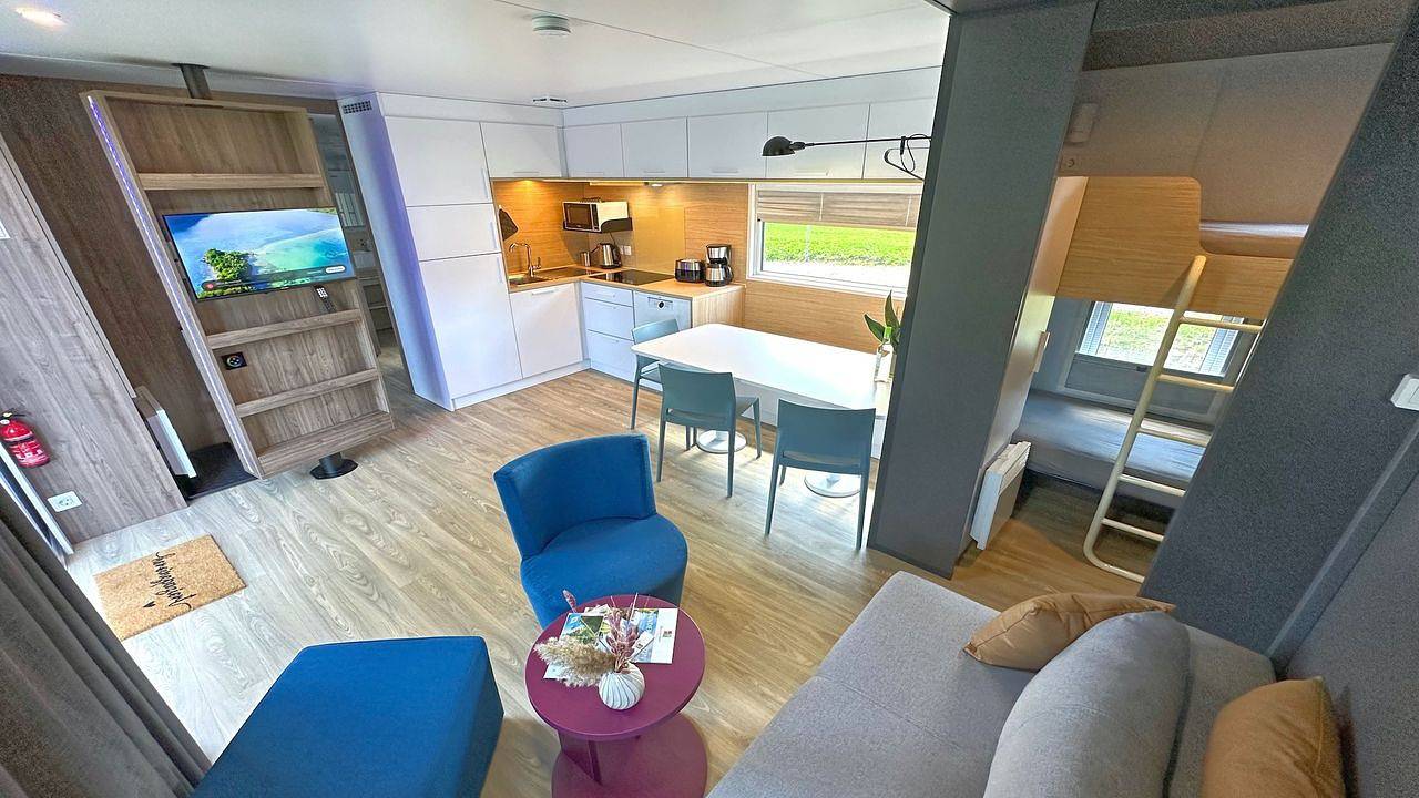Ganze Ferienwohnung, Tiny-Unterkunft für 6 Personen (40 m²) in Neunburg vorm Wald in Neunburg vorm Wald, Naturpark Oberpfälzer Wald