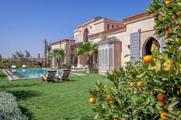 Villa pour 8 Personnes dans arrondissement d'Annakhil, Marrakech, Photo 1