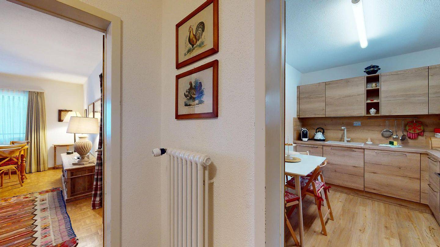 Ganze Wohnung, Ferienwohnung für 3 Personen mit Balkon in St. Moritz, Bernina-Alpen