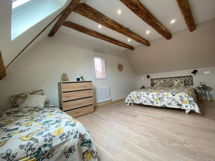 Location de vacances pour 5 personnes, avec terrasse et vue à Soultzmatt - 4