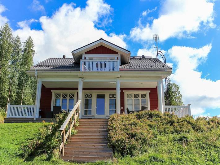 Villa akuliina in Multia, Mittelfinnland