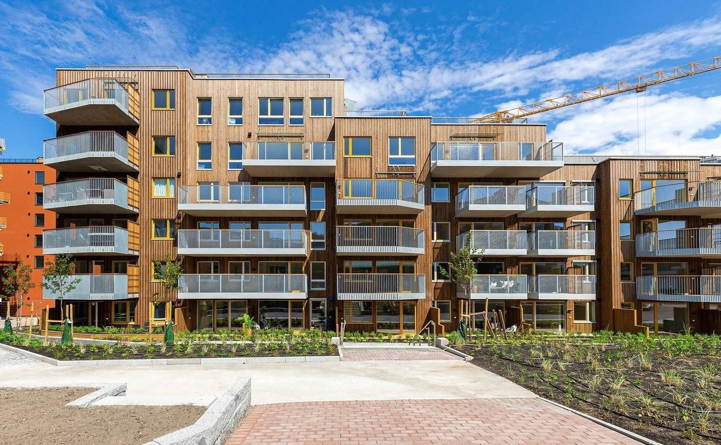 Ganze Wohnung, Neue moderne 2-Zimmer-Wohnung mit kostenlosem Parkplatz, Oslo in Lørenskog