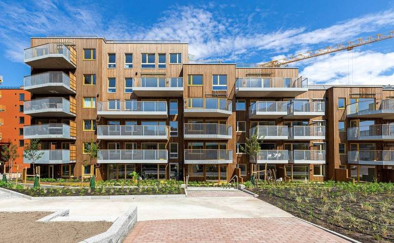 Ganze Wohnung, Neue moderne 2-Zimmer-Wohnung mit kostenlosem Parkplatz, Oslo in Lørenskog