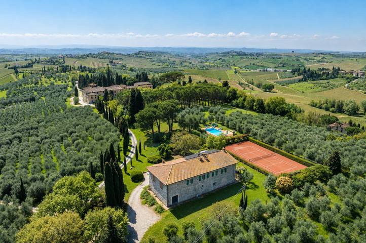 Villa per 16 persone a Vinci