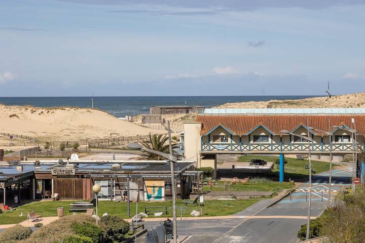 Ganze Wohnung, Ferienwohnung "Location Noly" mit Meerblick, privater Terrasse und Wlan in Seignosse Océan, Seignosse