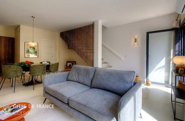 Gîte pour 6 personnes, avec Terrasse à Oletta - 3