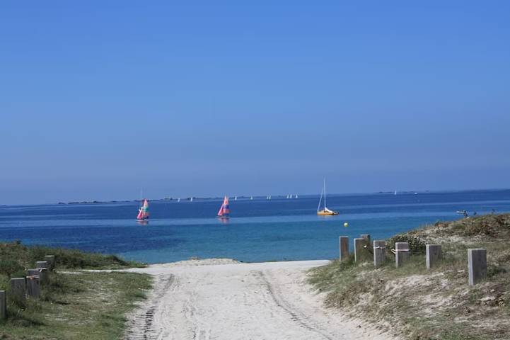 Ferienhaus für 4 Personen, mit Sauna und Terrasse sowie Garten