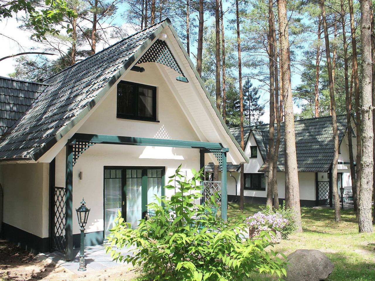 Ferienhäuser am See - 55m²- Dhh (a) in Drewitz, Nossentiner Hütte