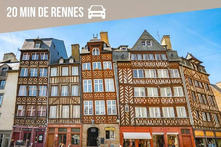 Gîte pour 4 personnes à Bain-de-Bretagne - 2