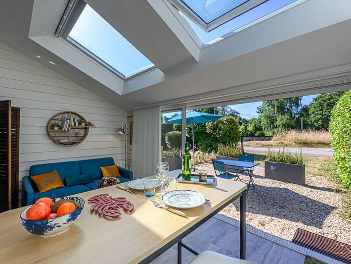 Location de vacances pour 2 personnes, avec terrasse et jardin à Plougoumelen