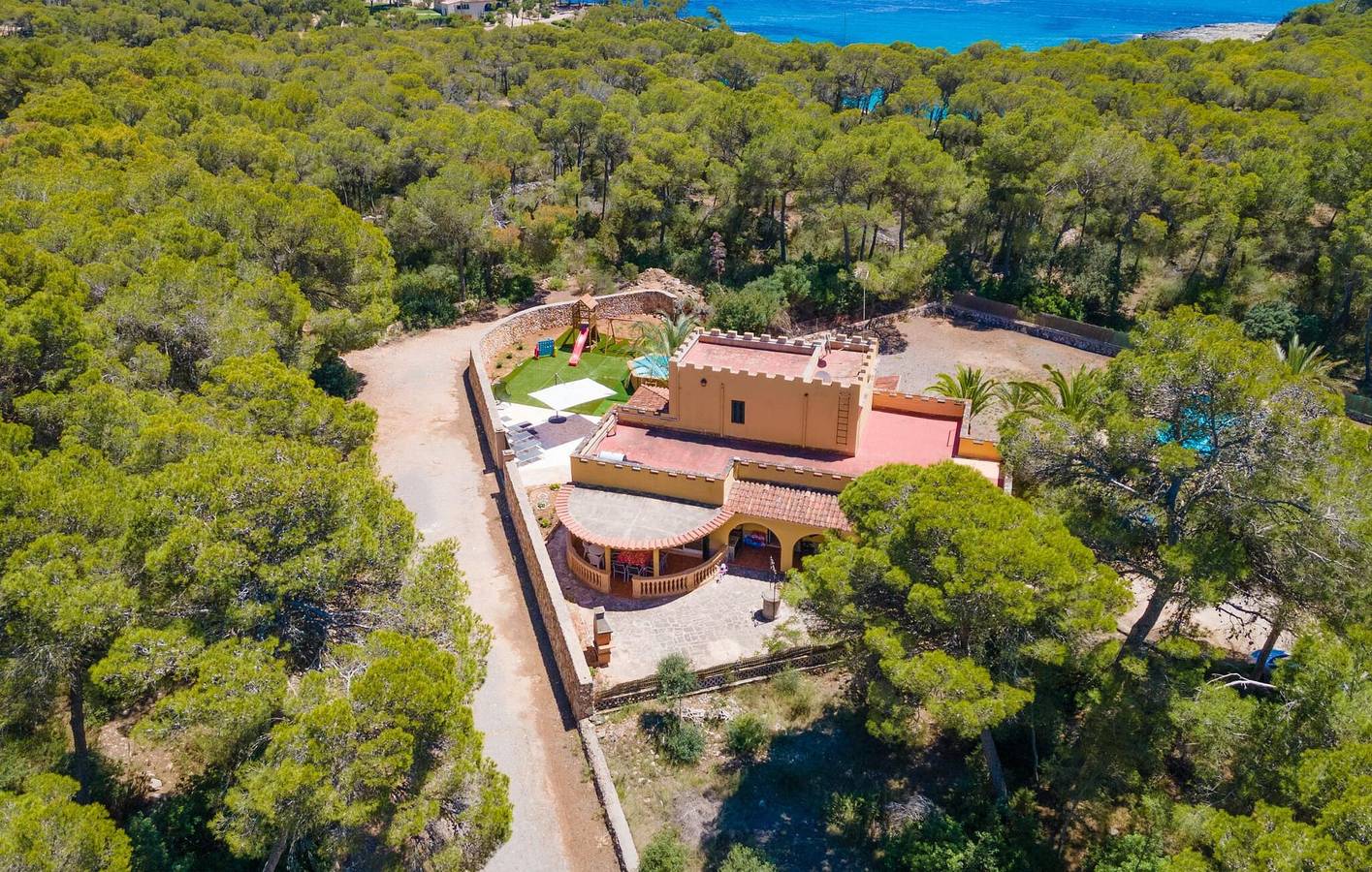 Gemütlicher Rückzugsort am Meer mit Pool und Küche - 1,5 km bis Caló des Homes Morts in Santanyí, Mallorcas Küste