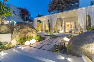 Maison d’hôte pour 2 personnes, avec vue et jardin dans Naxos