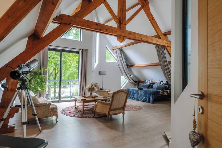Villa pour 16 personnes, avec sauna ainsi que jardin et jacuzzi, animaux acceptés dans Yvelines - 4