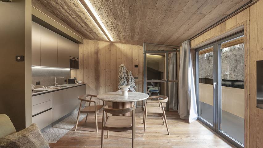 Appartamento per 4 persone, con Terrazza e Panorama a Passo Tonale (Stazione sciistica)