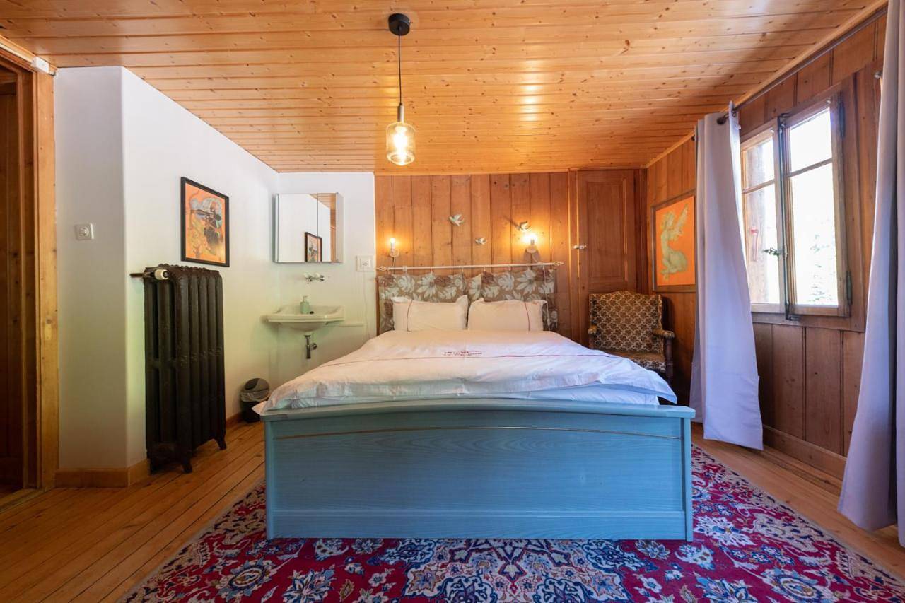 Standard Double Room with Shared Bathroom in Gryon, Alpes Vaudoises