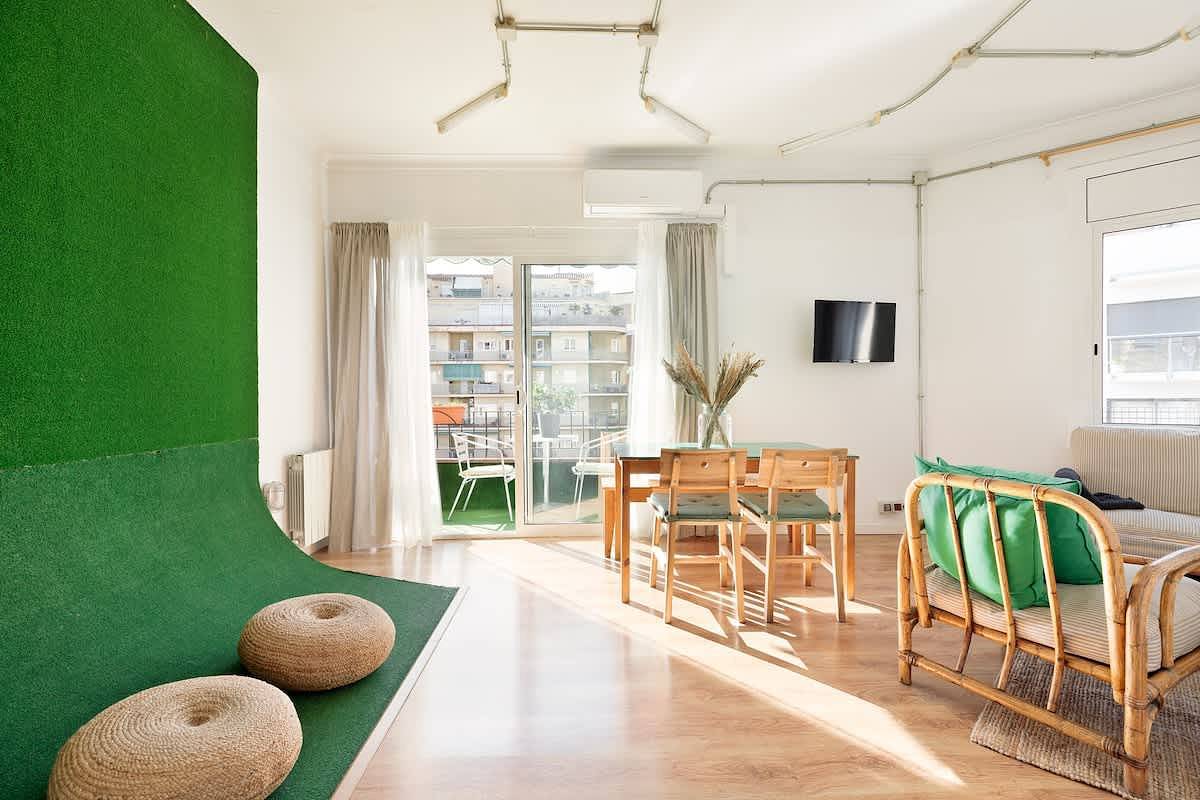 Appartement entier, Eulalia's Green Ecolodge in Barcelona Centre, Barcelone
