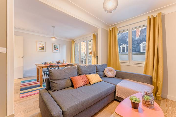 Ferienwohnung für 4 Personen, mit Balkon in Nantes