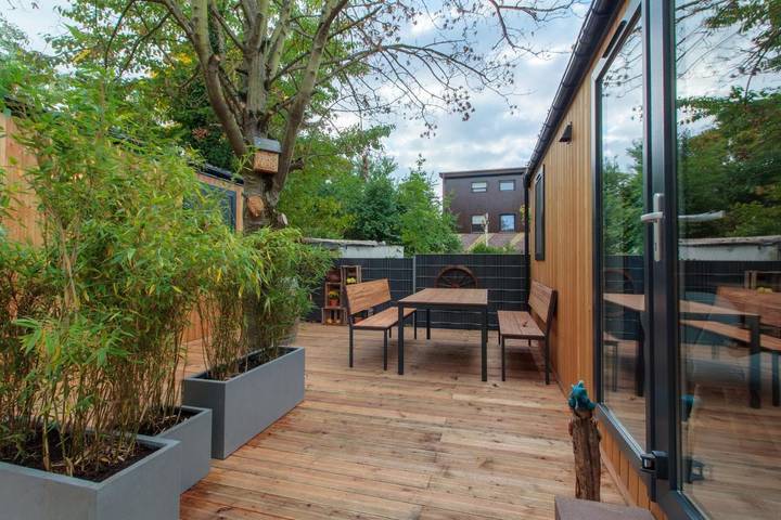 Ferienhaus für 6 Personen, mit Terrasse und Garten sowie Ausblick in Landau