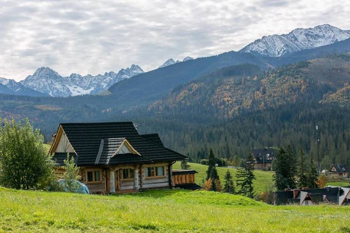 Apartament wakacyjny dla 6 osób, z Balkon i Taras oraz Ogród w Małe Ciche