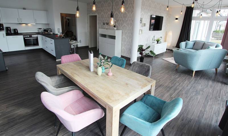 Ferienwohnung für 4 Personen, mit Terrasse in Börgerende-Rethwisch