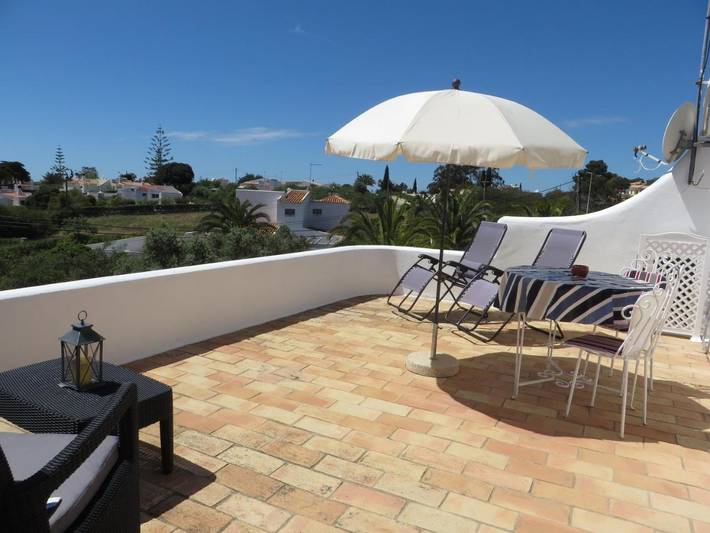 Ferienhaus mit Meerblick für 3 Personen, mit Garten und Ausblick sowie Pool und Kinderpool, mit Haustier an der Algarve - 4