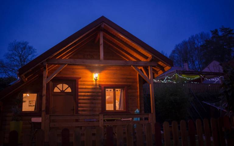 Chalet pour 4 personnes, avec jardin - 1