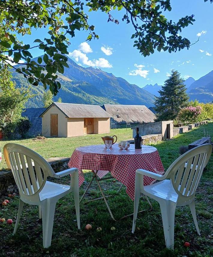 Maison de vacances pour 5 personnes, avec Terrasse ainsi que Jardin et Vue