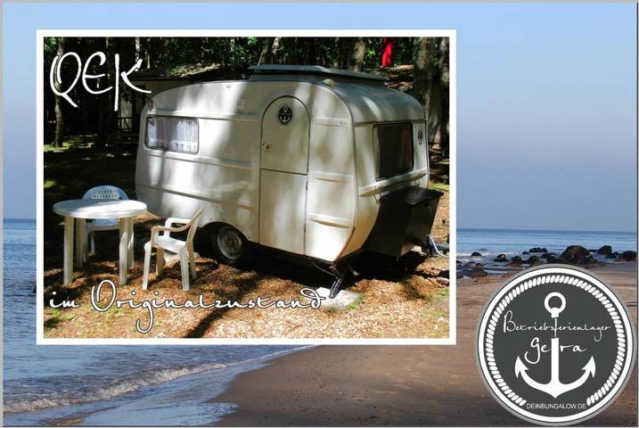 Camping für 2 Personen, mit Garten in Dranske