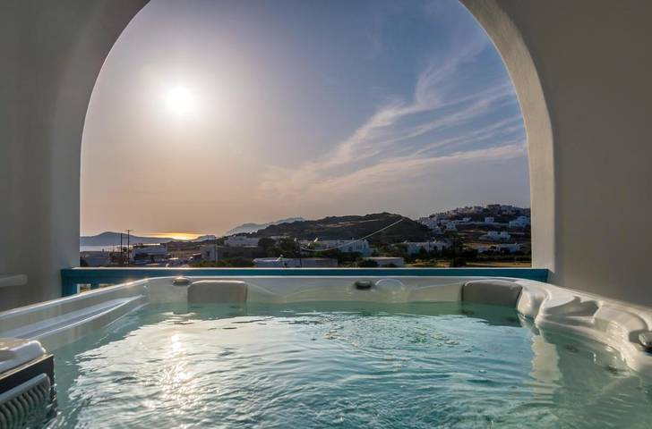 Gîte pour 3 personnes, avec jacuzzi ainsi que jardin et piscine dans Klima - 2