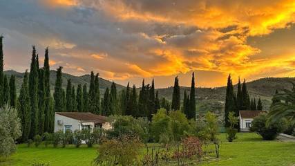 Cottage pour 4 personnes, avec balcon et jardin à Olvera