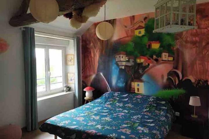 Maison de vacances pour 17 personnes, avec jardin dans la Sarthe - 4