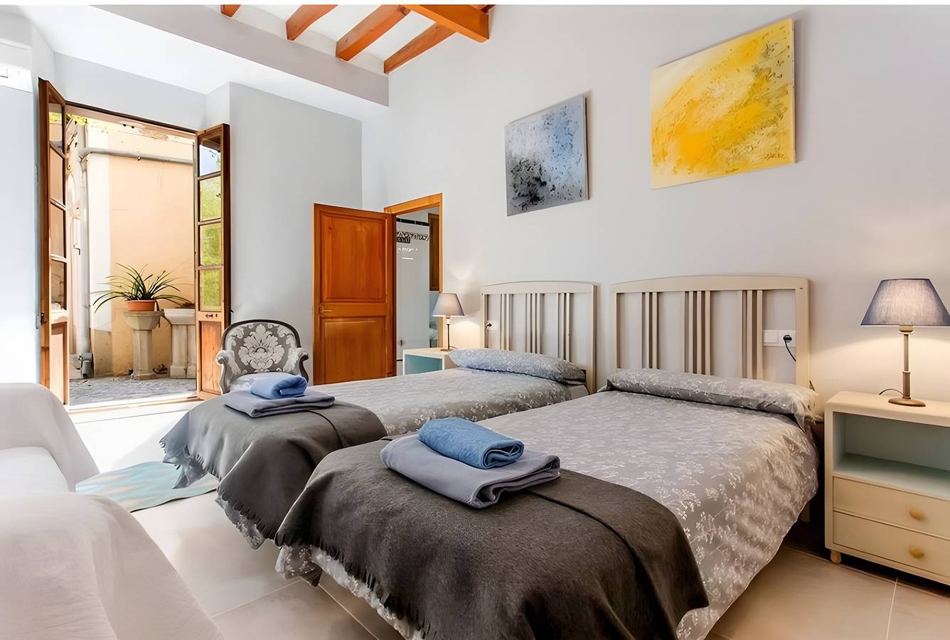 Suites Vintage mit Wohnbereich, Gemeinschaftspool, WLAN und Klimaanlage in Alaró, Mallorca Inselmitte