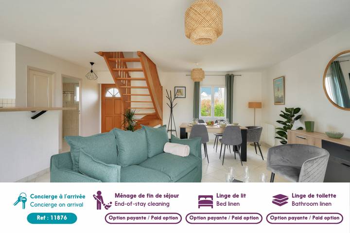 Location de vacances pour 5 personnes, avec jardin à Guilvinec - 2