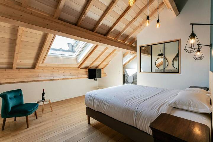 Chambre d’hôte pour 4 personnes, avec Terrasse