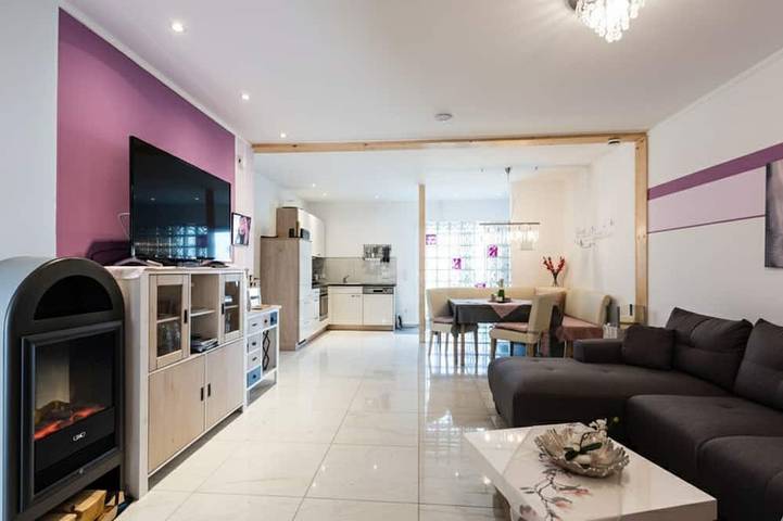 Ferienwohnung für 4 Personen, mit Whirlpool und Sauna sowie Terrasse, mit Haustier - 1