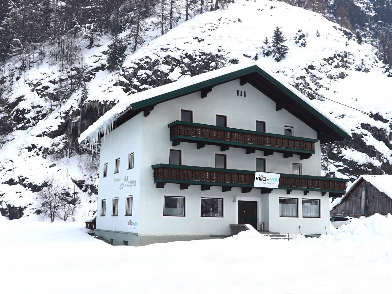 Freistehendes Gruppenhaus mit Skiabstellraum
 in Längenfeld, Ötztal