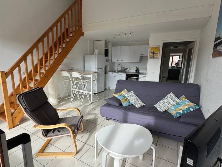 Gîte pour 4 personnes, avec balcon dans Plage Chambre d'Amour
