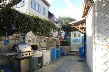 Gîte pour 6 personnes, avec balcon dans Port des Oursinières