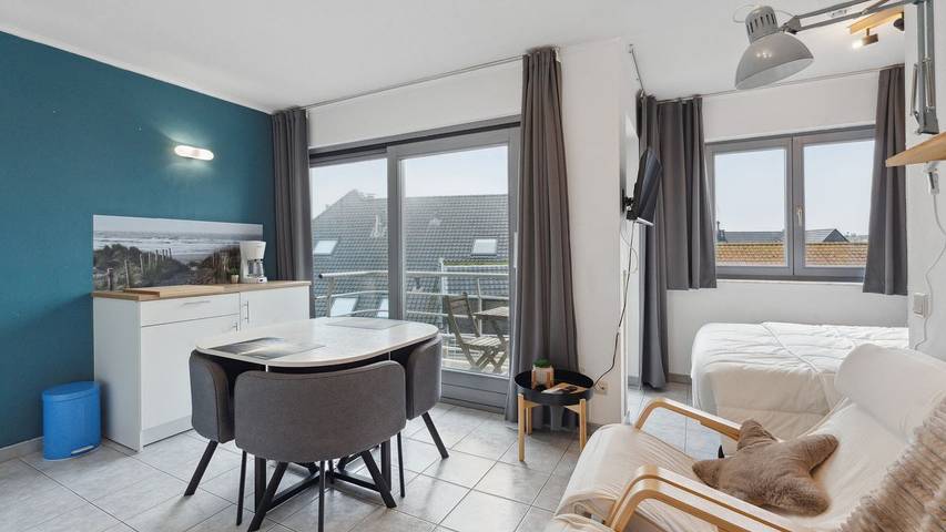 Appartement voor 2 personen, met terras in Blankenberge