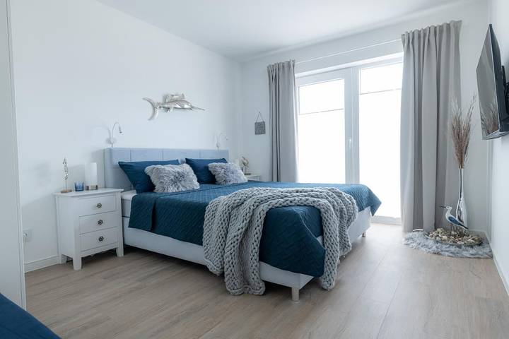 Ganze Wohnung, Pier 39 im Nordseeresort - Strandnah, Infrarotsauna, Kamin, Terrasse in Büsum, Kreis Dithmarschen