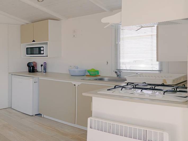 Camping U pezzo - Mobilhome 6 personnes - 3 chambres - Clim in Saint-Florent, Région de Calvi