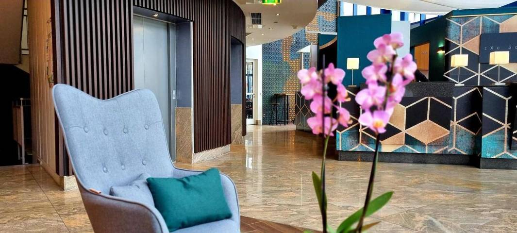 Hotel, mit Terrasse und Ausblick in Schwetzingen - 4
