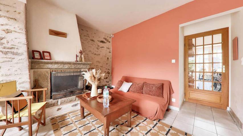 Appartement de vacances pour 9 personnes, avec jardin