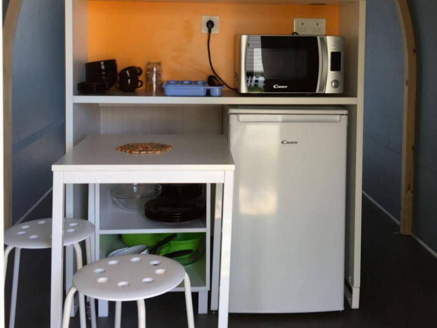 Camping l'Atlantique - Bungalowzelt 2 personen - Coco Sweet (Ohne Sanitäranlagen) in Angles, Vendée