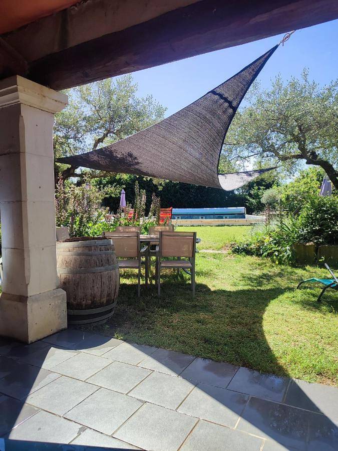 Maison d’hôte pour 5 personnes, avec Terrasse et Jardin ainsi que Piscine et Vue